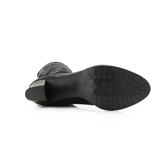 ⭐️HOST PICK⭐️ RAPISARDI RON WHITE Tammy Eco Stretch Ankle-high Boots Grey Suede - Picture 5 of 7